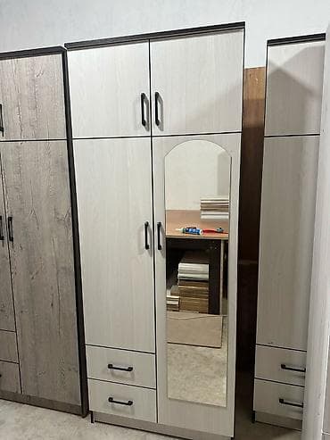 Шкафы-прихожие: Шкаф новый шкафы с зеркалом 8500 ширина 80см глубина 47см высота 2 — 5