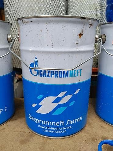 литий: Пластичная смазка Gazpromneft Литол (Lithium Grease), металлическая — 1
