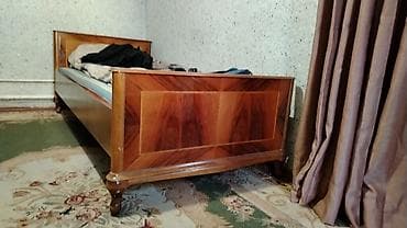 ковры миллионник: Спальный гарнитур, Б/у, Односпальная кровать, Шкаф, Комод, Другая страна производитель, МДФ, Самовывоз, цвет - Оранжевый — 7