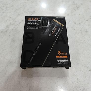 core i7 9700: Накопитель, Новый, Western Digital (WD), SSD, Более 5 ТБ — 1