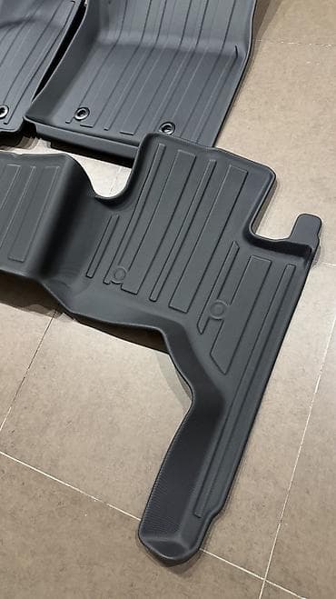 fit osh: 3D Резиновые Полики Для салона Toyota, цвет - Черный, Новый, Самовывоз — 6