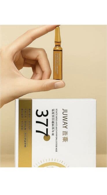 крем для отбеливания кожи и устранения пигментных пятен: JUWAY 377 — отбеливающая эссенция против пигментации и акне в ампулах — 5