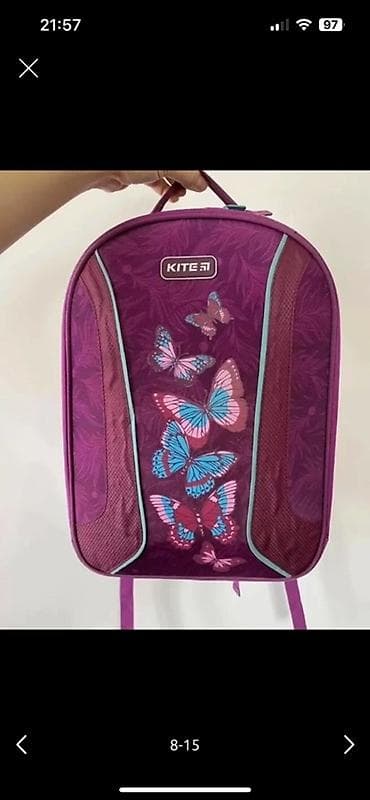 Сумкалар: Рюкзак, Материалы: Полиэстер, Балдага — 2