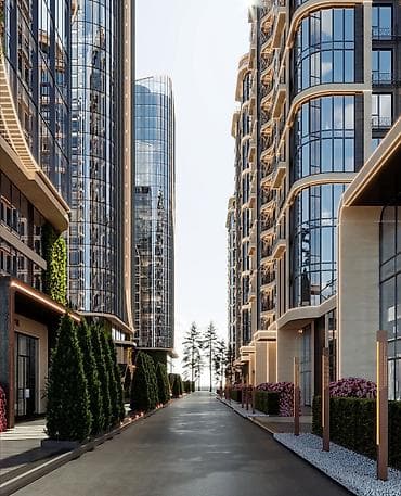 кввр: 1 комната, 57 м², Элитка, 17 этаж, Готовая ПСО (под самоотделку) — 2