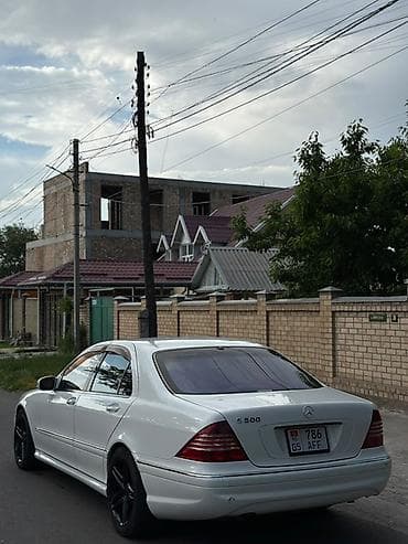 v class: Mercedes-Benz S-Class: 2004 г., 5 л, Автомат, Бензин, Седан — 6
