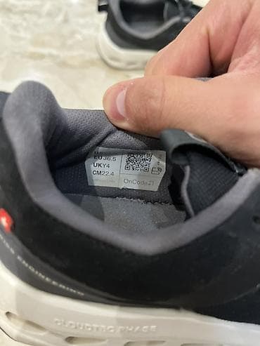 кросс кантри: Кроссовки, 36.5, Б/у, цвет - Черный — 4