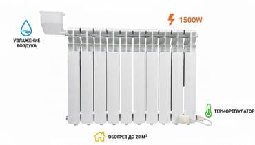 3ds max: Электрический обогреватель 1500 Вт — 1