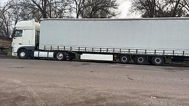 бортовой спринтер дубль кабина: Тягач, DAF, 2016 г., Тентованный — 1