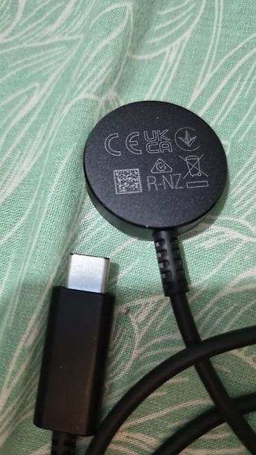 wireless charger: 1) Оригинальная зарядка Samsung Galaxy Watch 7,Ultra 8. 5500 сом 2) — 1