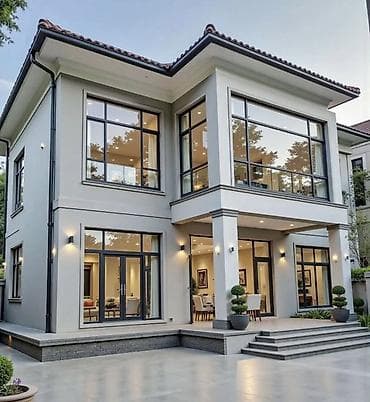 Курулуш жана оңдоо кызматтары: Панорамные окна и витражное остекление для частных домов Наши услуги — 2
