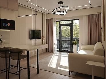 brooklyn: 2 комнаты, 49 м², Элитка, 3 этаж, Дизайнерский ремонт — 2