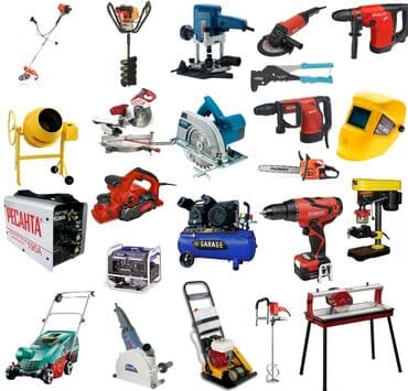 Сдам в аренду Асфальторезы, Бетономешалки, Болгарки