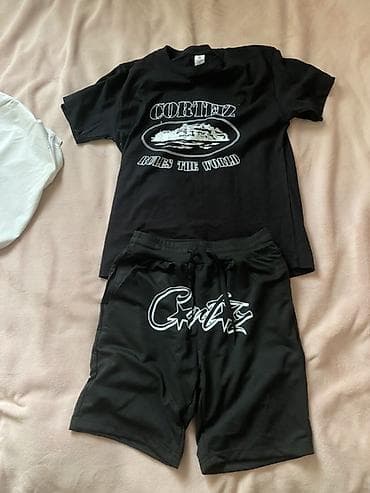 Детская одежда и обувь: Комплект, цвет - Черный, Новый — 1