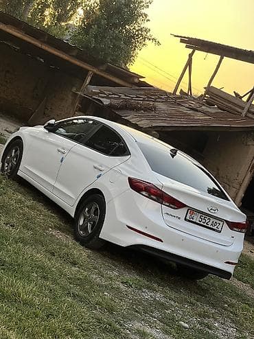 genezis g80: Hyundai Avante: 2018 г., 1.6 л, Автомат, Бензин, Седан — 6