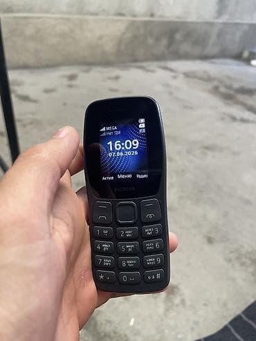mateview 28: Nokia 105 4G, Новый, 4 ГБ, цвет - Черный, 2 SIM — 7