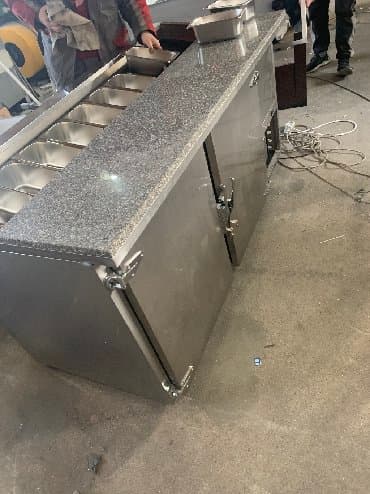 оборудование для пиццерии: Стол для пиццы с мрамором — 3