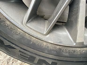 Транспорт: Колесо летнее Nexen + литой диск - Размер шины: 225/55 R17 - Тип — 8