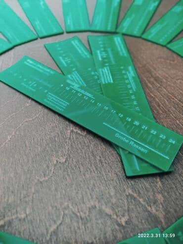 весы для животных бу: Линейка кролика для измерения ухо (Фландр,калифы,н.з.б) и т.д — 3