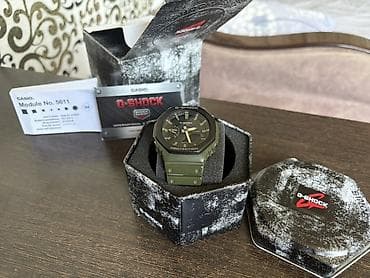 очки ночного видения: Спортивные часы часы, Casio (G-Shock), Таймер и секундомер, Водонепроницаемые, Унисекс, Б/у — 1