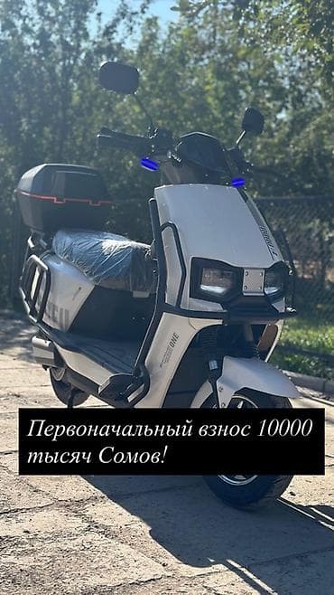 электронный байк: Электроскутер OUDU (серия ONE) — городской транспорт с усиленной — 3