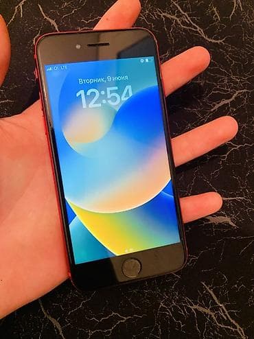 вйфон 8: IPhone 8, Б/у, 64 ГБ, Красный, Чехол, 100 % — 3