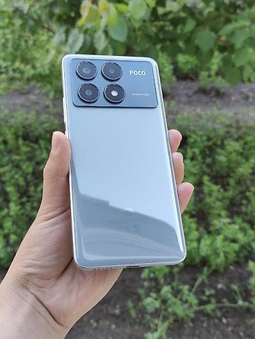 blulory glifo 7 pro: Poco X6 Pro 5G, Б/у, 512 ГБ, цвет - Серебристый, 2 SIM — 2