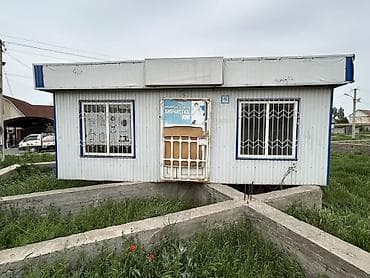 Металлический торговый павильон. - Каркас и обшивка из профлиста