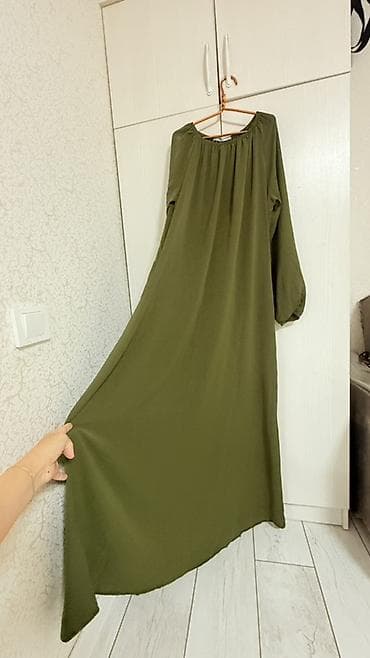 Повседневное платье, Лето, Длинная модель, Прямое, XL, L at lalafo.kg Повседневное платье, Лето, Длинная модель, Прямое, XL, L