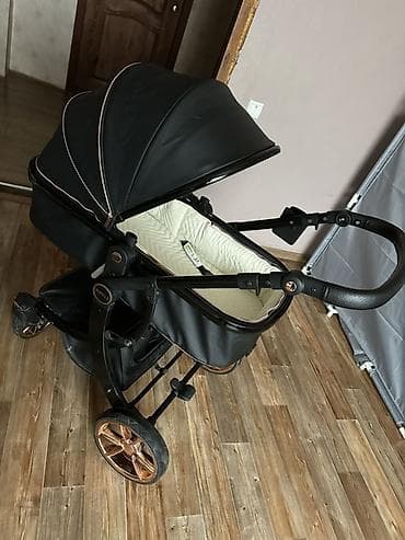 коляска детска: Коляска, цвет - Черный — 2