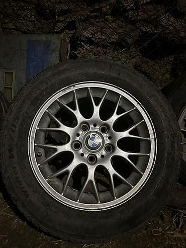 ex 5: Комплект из 4 легкосплавных дисков BMW с шинами.ЕСТЬ ДОСТАВКА - — 1