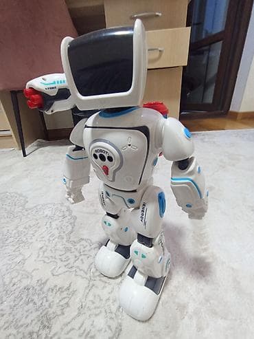 робот vector: Интерактивный детский робот-игрушка - Гуманоидный дизайн, высота — 1