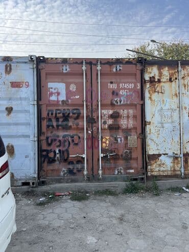 сдаю контейнер на рынке дордой: Продаю Торговый контейнер, Дордой Моторс рынок, 20 тонн — 2