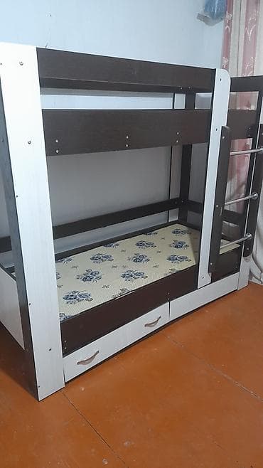 solutions upper: Двухъярусная кровать с ящиками и лестницей - Конструкция: два — 3