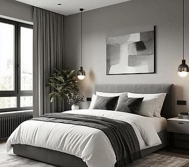 2 bedroom: Сдается посуточная квартира в современной квартире с продуманным — 2