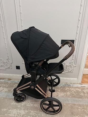 Коляска, Cybex, цвет - Черный, Б/у, Самовывоз