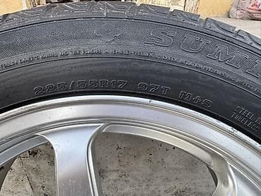 kia rai: Шины 225 / 55 / R 17, Лето, Б/у, Комплект, Легковые, Hankook — 8