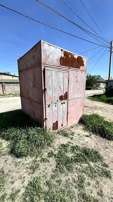 аренда бокус: Металлический киоск/бокс - Стационарный сварной металлический короб — 1