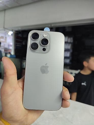 айфон 9 про: IPhone 15 Pro, Б/у, 128 ГБ, Серебристый, Защитное стекло, 100 % — 1
