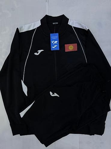Мужской спортивный костюм, M, Joma, Новый, цвет - Черный, Самовывоз at lalafo.kg Мужской спортивный костюм, M, Joma, Новый, цвет - Черный, Самовывоз