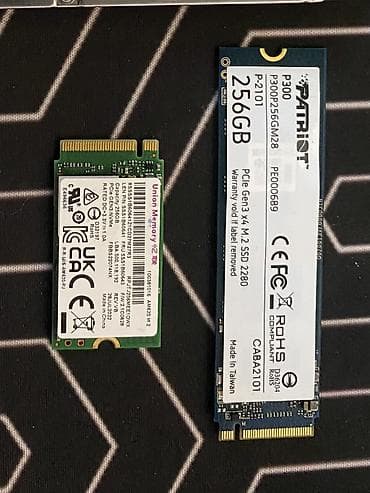 graphics card: Накопитель, Б/у, SSD, 256 ГБ — 1