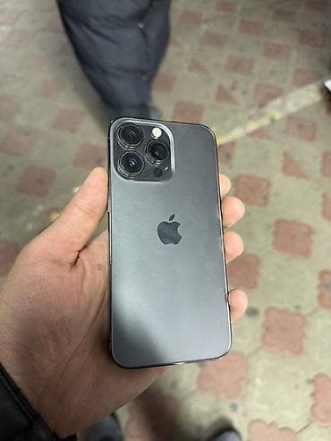 lalafo iphone: IPhone 13 Pro, Б/у, 128 ГБ, Графит, Кабель, 78 % — 1
