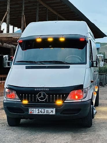 мерседес бенц с: Mercedes-Benz Спринтер: 1999 г., 2.9 л, Механика, Дизель, Фургон — 5