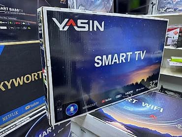 Телик Телевизоры YASIN 32E9000 smart tv с интернетом youtube 81 см