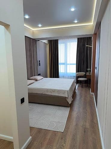 2 комнаты, 82 м², Асанбай мкр Элитка, 9 этаж, Евроремонт