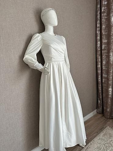 lining 38: Свадебное платье в классическом стиле - Ткань: Тафта. - Цвет — 1