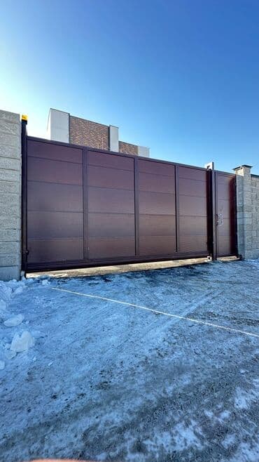 ворота рольставни: ВОРОТА | ДАРБАЗА Все виды автоматических ворот! Откатные ворота — 3