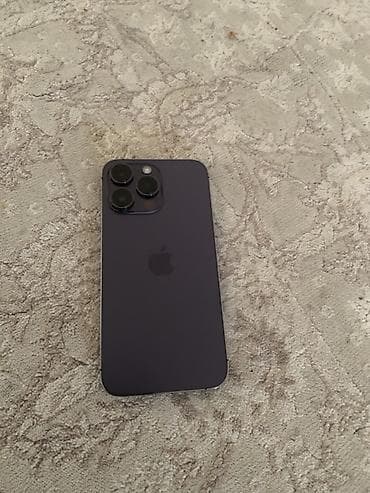 17 iphone: IPhone 14 Pro Max, Б/у, 256 ГБ, Deep Purple, Защитное стекло, Чехол, 100 % — 2