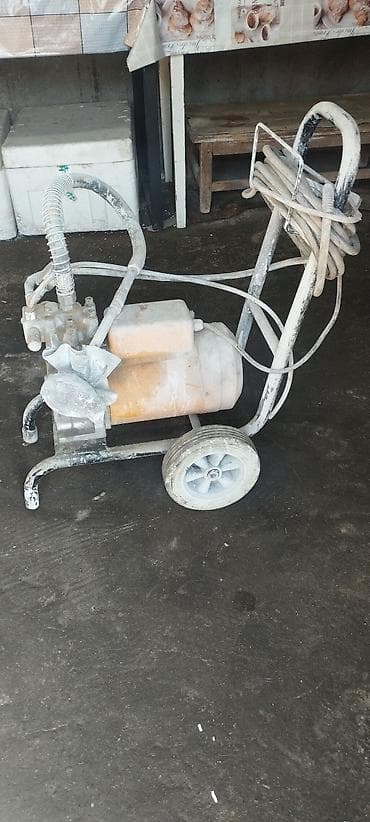 протяжка кабеля: Безвоздушный аппарат для покраски, Б/у, В наличии — 2