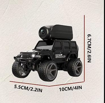 детский кар: Мини‑внедорожник KF32 (масштаб 1:64) с камерой и пультом — 3