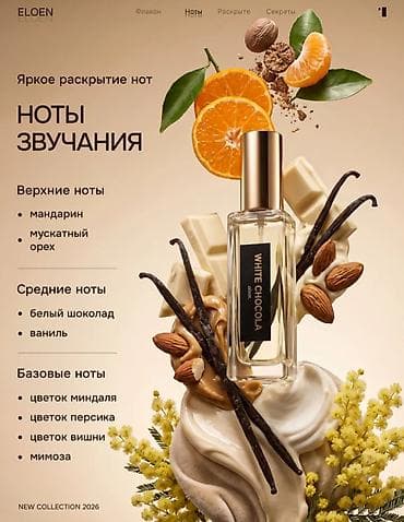 миндом: Премиальный парфюм WHITE CHOCOLA (Белый шоколад) в формате 20 мл — 3